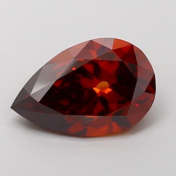 Loose Diamond - PEAR 1.31ct Fancy Brownish Orange VS1: Loose Diamond - PEAR 1.31ct Fancy Brownish Orange VS1 Source: This is a real non-mined Diamond that has been grown in a lab Shape: PEAR Carats: 1.31 Color: Fancy Brownish Orange Certification: IGI