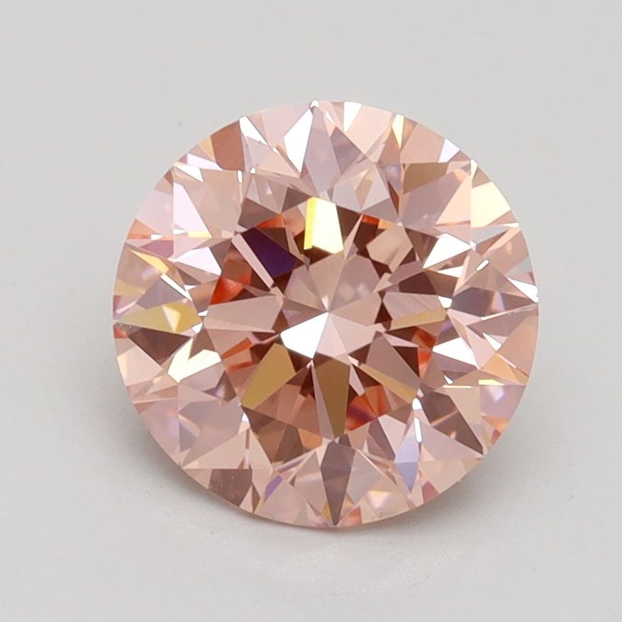 Loose Diamond - ROUND 2.0ct Fancy Intense Pink VS1: Loose Diamond - ROUND 2.0ct Fancy Intense Pink VS1 Source: This is a real non-mined Diamond that has been grown in a lab Shape: ROUND Carats: 2.0 Color: Fancy Intense Pink Certification: IGI Video: