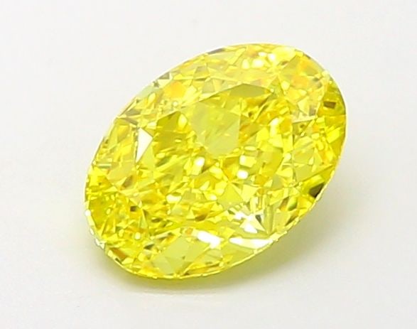 Loose Diamond - OVAL 1.09ct Fancy Vivid Yellow VS1: Loose Diamond - OVAL 1.09ct Fancy Vivid Yellow VS1 Source: This is a real non-mined Diamond that has been grown in a lab Shape: OVAL Carats: 1.09 Color: Fancy Vivid Yellow Certification: IGI Video: