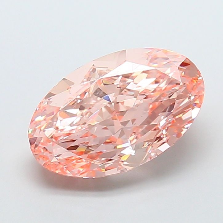 Loose Diamond - OVAL 7.58ct Fancy Intense Pink VS1: Loose Diamond - OVAL 7.58ct Fancy Intense Pink VS1 Source: This is a real non-mined Diamond that has been grown in a lab Shape: OVAL Carats: 7.58 Color: Fancy Intense Pink Certification: IGI Video: