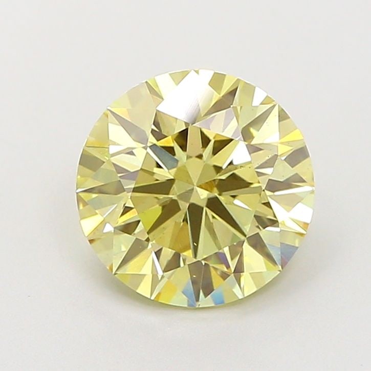 Loose Diamond - ROUND 2.0ct Fancy Intense Yellow VS2 (1 of 1)
