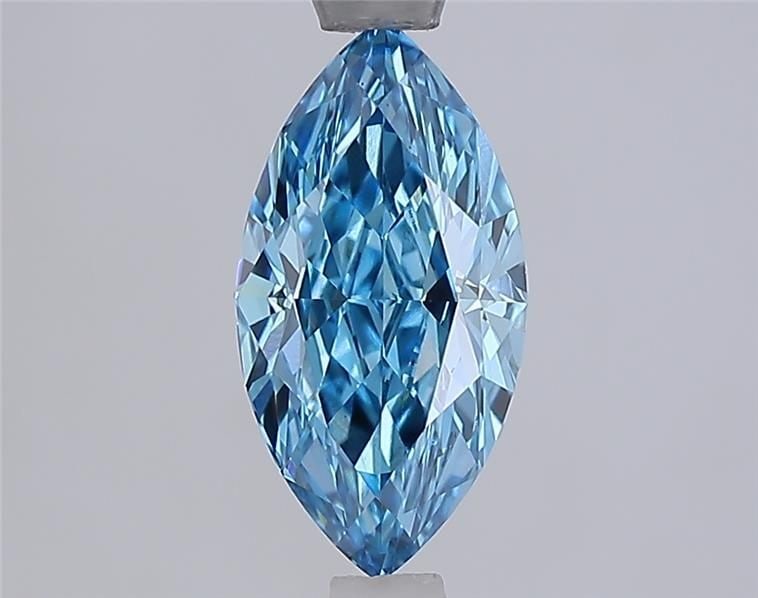 Loose Diamond - MARQUISE 1.35ct Fancy Vivid Blue VS1: Loose Diamond - MARQUISE 1.35ct Fancy Vivid Blue VS1 Source: This is a real non-mined Diamond that has been grown in a lab Shape: MARQUISE Carats: 1.35 Color: Fancy Vivid Blue Certification: IGI