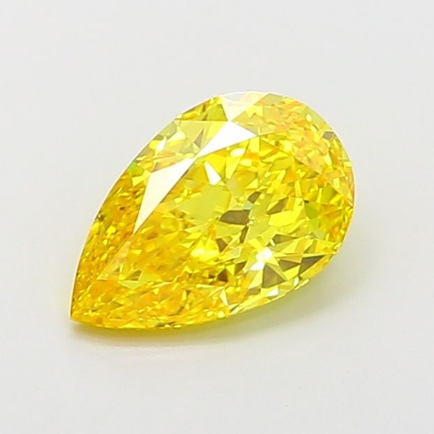 Loose Diamond - PEAR 1.13ct Fancy Vivid Yellow VS1: Loose Diamond - PEAR 1.13ct Fancy Vivid Yellow VS1 Source: This is a real non-mined Diamond that has been grown in a lab Shape: PEAR Carats: 1.13 Color: Fancy Vivid Yellow Certification: IGI Video: