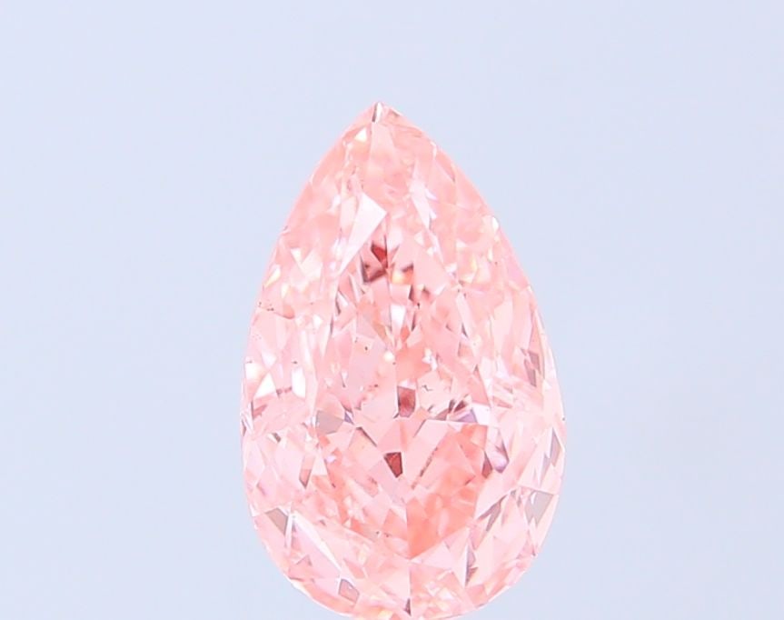 Loose Diamond - PEAR 2.07ct Fancy Vivid Pink VS2: Loose Diamond - PEAR 2.07ct Fancy Vivid Pink VS2 Source: This is a real non-mined Diamond that has been grown in a lab Shape: PEAR Carats: 2.07 Color: Fancy Vivid Pink Certification: IGI Video: