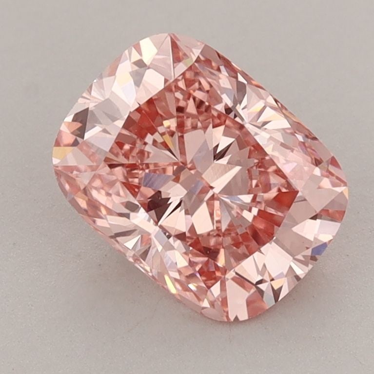 Loose Diamond - CUSHION MODIFIED 1.59ct Fancy Vivid Pink VS1: Loose Diamond - CUSHION MODIFIED 1.59ct Fancy Vivid Pink VS1 Source: This is a real non-mined Diamond that has been grown in a lab Shape: CUSHION MODIFIED Carats: 1.59 Color: Fancy Vivid Pink