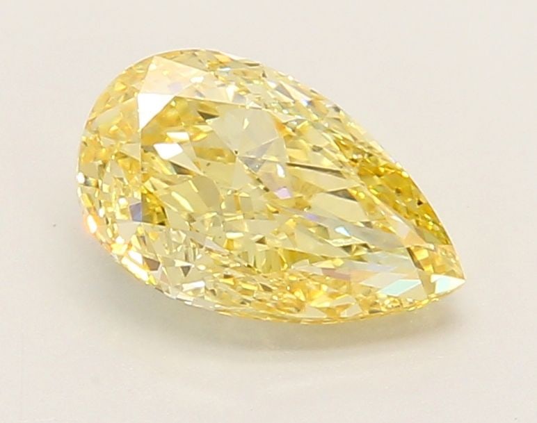 Loose Diamond - PEAR 1.47ct Fancy Intense Yellow VS1: Loose Diamond - PEAR 1.47ct Fancy Intense Yellow VS1 Source: This is a real non-mined Diamond that has been grown in a lab Shape: PEAR Carats: 1.47 Color: Fancy Intense Yellow Certification: IGI