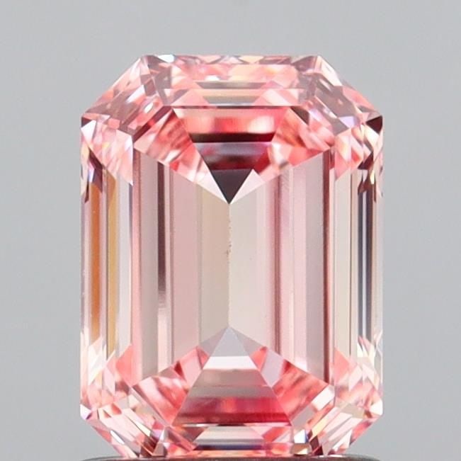 Loose Diamond - EMERALD 1.09ct Fancy Vivid Pink VVS2: Loose Diamond - EMERALD 1.09ct Fancy Vivid Pink VVS2 Source: This is a real non-mined Diamond that has been grown in a lab Shape: EMERALD Carats: 1.09 Color: Fancy Vivid Pink Certification: IGI