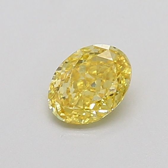 Loose Diamond - OVAL 0.32ct Fancy Vivid Yellow VS1: Loose Diamond - OVAL 0.32ct Fancy Vivid Yellow VS1 Source: This is a real non-mined Diamond that has been grown in a lab Shape: OVAL Carats: 0.32 Color: Fancy Vivid Yellow Certification: NONE Video: