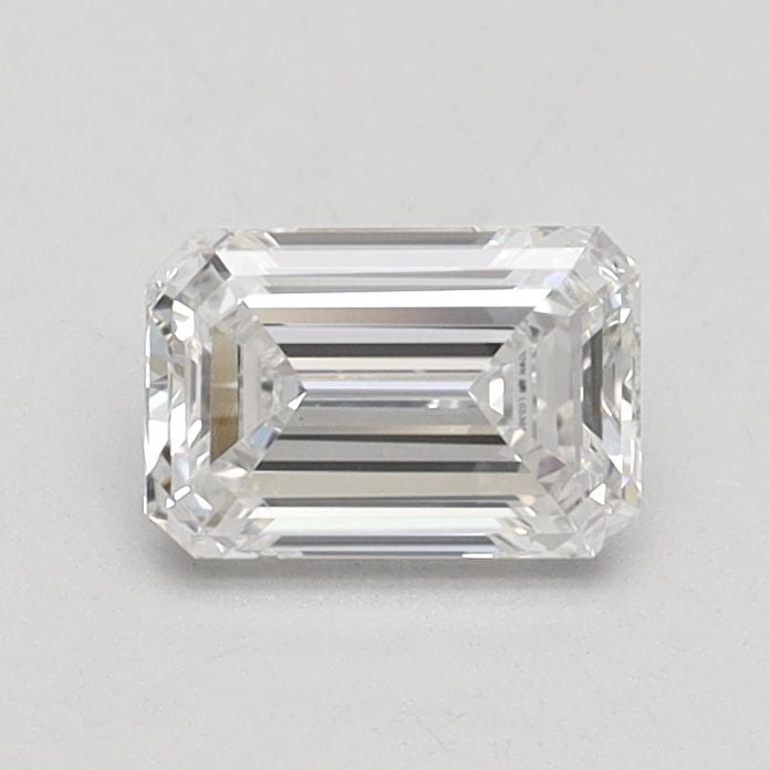 Loose Diamond - EMERALD 0.68ct F VS1: Loose Diamond - EMERALD 0.68ct F VS1 Source: This is a real non-mined Diamond that has been grown in a lab Shape: EMERALD Carats: 0.68 Color: F Clarity: VS1 Certification: IGI Video: