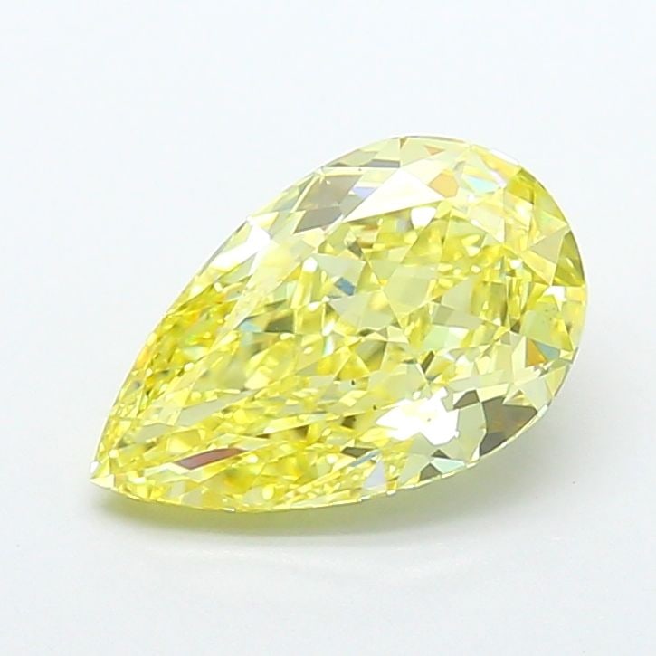 Loose Diamond - PEAR 3.06ct Fancy Intense Yellow VS1: Loose Diamond - PEAR 3.06ct Fancy Intense Yellow VS1 Source: This is a real non-mined Diamond that has been grown in a lab Shape: PEAR Carats: 3.06 Color: Fancy Intense Yellow Certification: IGI