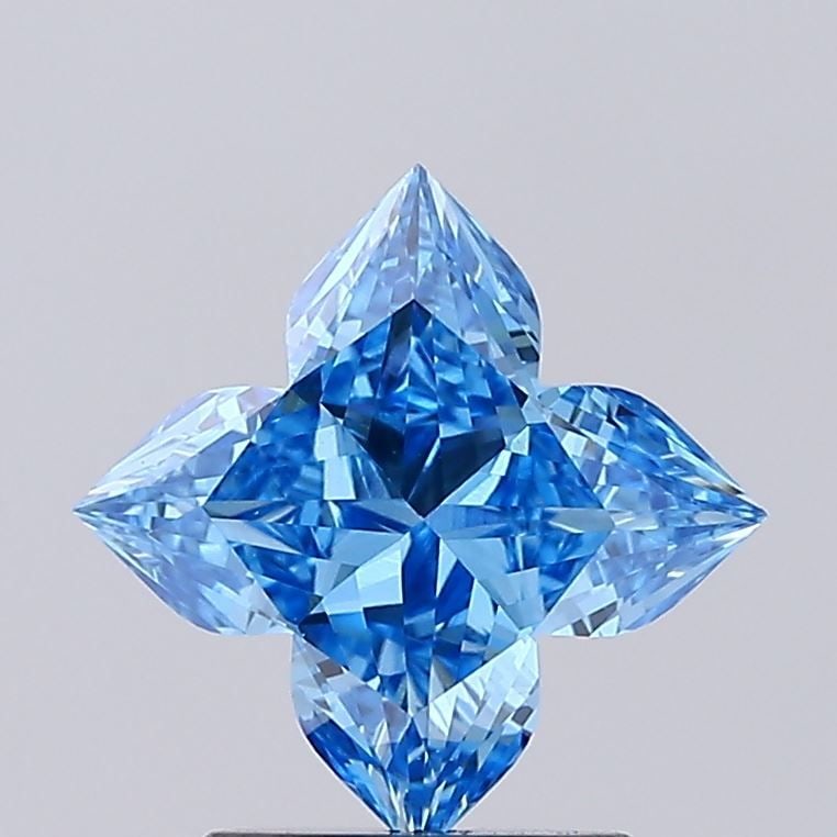 Loose Diamond - OTHER 1.55ct Fancy Vivid Blue VS1: Loose Diamond - OTHER 1.55ct Fancy Vivid Blue VS1 Source: This is a real non-mined Diamond that has been grown in a lab Shape: OTHER Carats: 1.55 Color: Fancy Vivid Blue Certification: IGI Video: