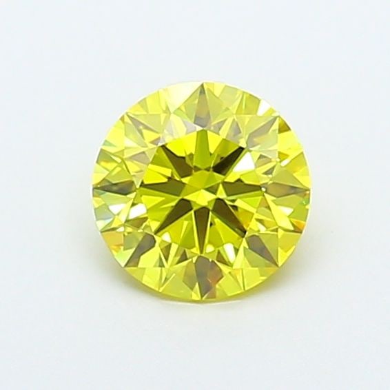 Ideal Loose Diamond - ROUND 1.09ct Fancy Vivid Yellow VVS2: Ideal Loose Diamond - ROUND 1.09ct Fancy Vivid Yellow VVS2 Source: This is a real non-mined Diamond that has been grown in a lab Shape: ROUND Carats: 1.09 Color: Fancy Vivid Yellow Certification: