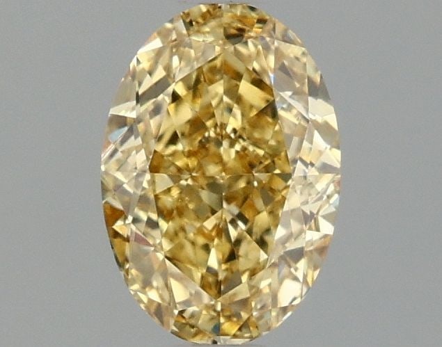 Loose Diamond - OVAL 1.03ct Fancy Intense Yellow VVS2: Loose Diamond - OVAL 1.03ct Fancy Intense Yellow VVS2 Source: This is a real non-mined Diamond that has been grown in a lab Shape: OVAL Carats: 1.03 Color: Fancy Intense Yellow Certification: IGI