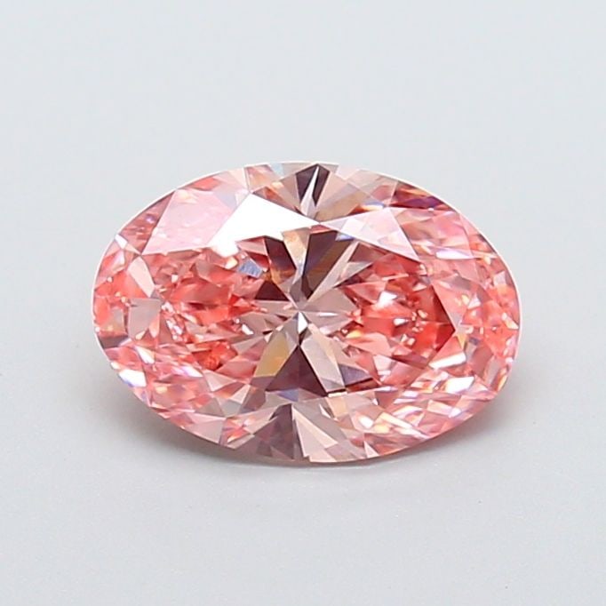 Loose Diamond - OVAL 1.66ct Fancy Vivid Pink VS1: Loose Diamond - OVAL 1.66ct Fancy Vivid Pink VS1 Source: This is a real non-mined Diamond that has been grown in a lab Shape: OVAL Carats: 1.66 Color: Fancy Vivid Pink Certification: IGI Video: