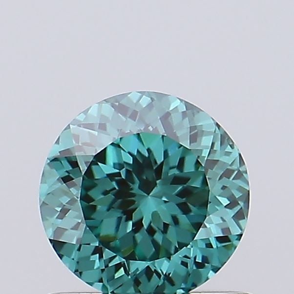 Loose Diamond - ROUND 0.72ct Fancy Vivid Green VS2: Loose Diamond - ROUND 0.72ct Fancy Vivid Green VS2 Source: This is a real non-mined Diamond that has been grown in a lab Shape: ROUND Carats: 0.72 Color: Fancy Vivid Green Certification: IGI Video: