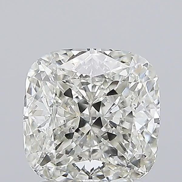 Loose Diamond - CUSHION MODIFIED 2.57ct H VS1: Loose Diamond - CUSHION MODIFIED 2.57ct H VS1 Source: This is a real non-mined Diamond that has been grown in a lab Shape: CUSHION MODIFIED Carats: 2.57 Color: H Clarity: VS1 Certification: IGI