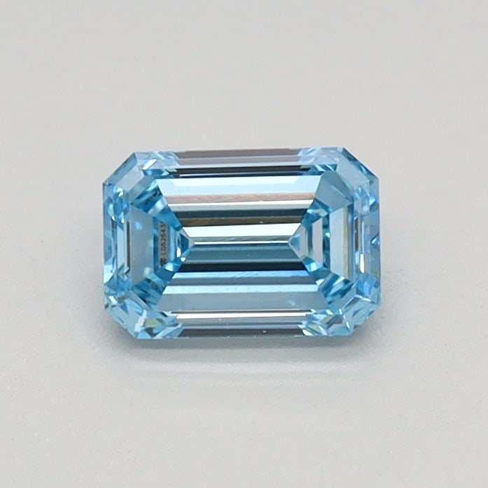 Loose Diamond - EMERALD 0.37ct Fancy Intense Blue VS1: Loose Diamond - EMERALD 0.37ct Fancy Intense Blue VS1 Source: This is a real non-mined Diamond that has been grown in a lab Shape: EMERALD Carats: 0.37 Color: Fancy Intense Blue Certification: IGI Vid
