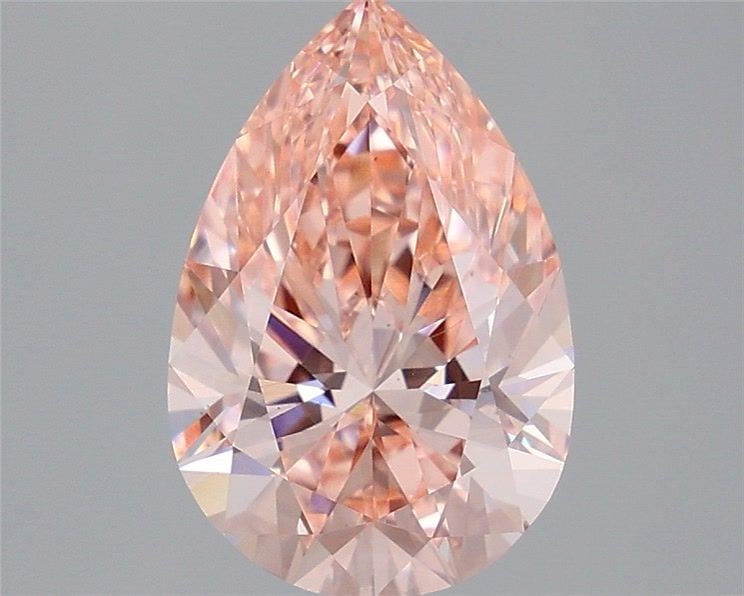 Loose Diamond - PEAR 3.05ct Fancy Vivid Pink VS1: Loose Diamond - PEAR 3.05ct Fancy Vivid Pink VS1 Source: This is a real non-mined Diamond that has been grown in a lab Shape: PEAR Carats: 3.05 Color: Fancy Vivid Pink Certification: IGI Video: