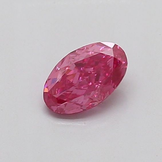 Loose Diamond - OVAL 0.56ct Fancy Vivid Pink VS1: Loose Diamond - OVAL 0.56ct Fancy Vivid Pink VS1 Source: This is a real non-mined Diamond that has been grown in a lab Shape: OVAL Carats: 0.56 Color: Fancy Vivid Pink Certification: NONE Video: