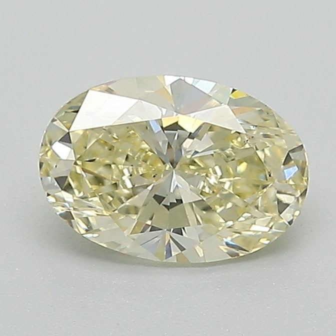 Loose Diamond - OVAL 1.08ct Fancy Yellow VS2: Loose Diamond - OVAL 1.08ct Fancy Yellow VS2 Source: This is a real non-mined Diamond that has been grown in a lab Shape: OVAL Carats: 1.08 Color: Fancy Yellow Certification: IGI Video: