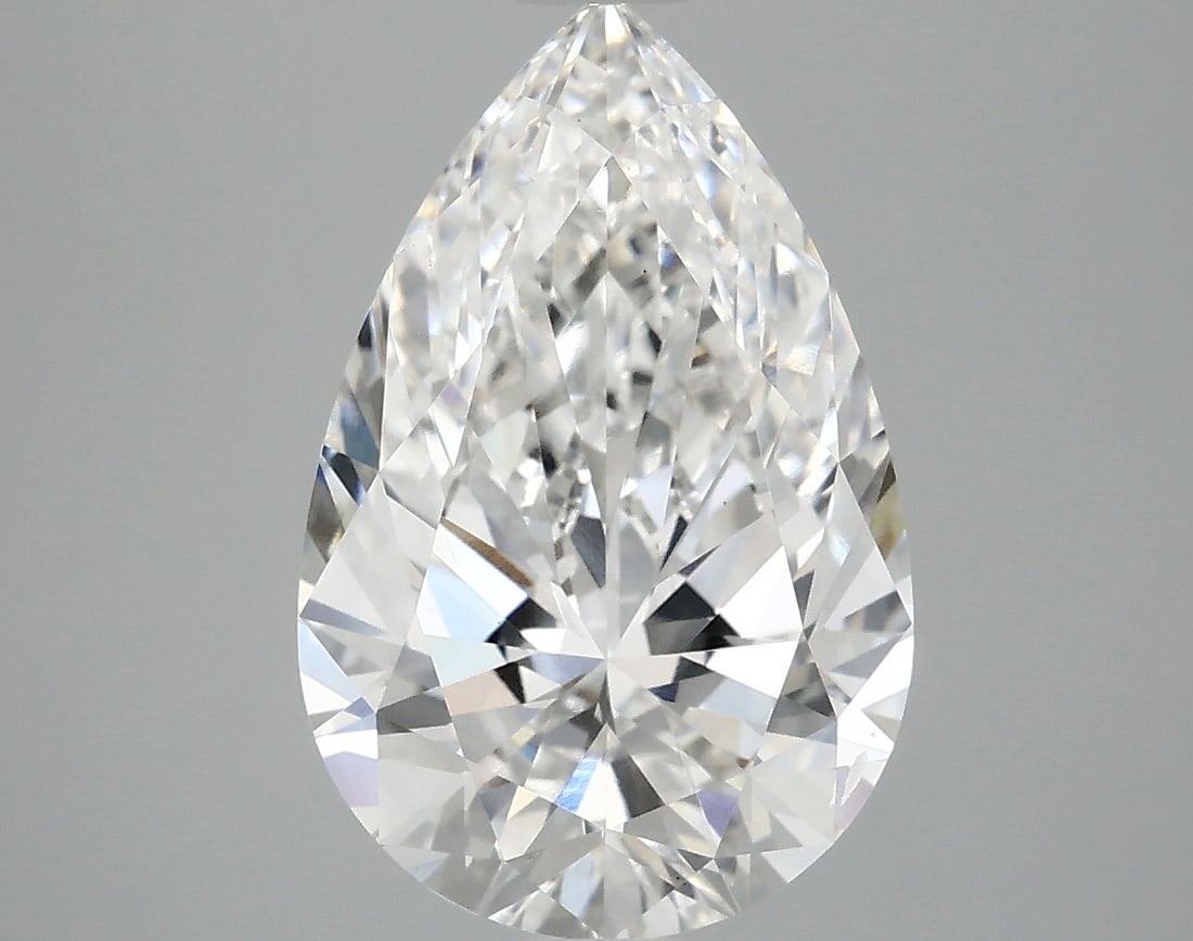 Loose Diamond - PEAR 3.63ct E VS2: Loose Diamond - PEAR 3.63ct E VS2 Source: This is a real non-mined Diamond that has been grown in a lab Shape: PEAR Carats: 3.63 Color: E Clarity: VS2 Certification: IGI Condition: Pre-Owned 