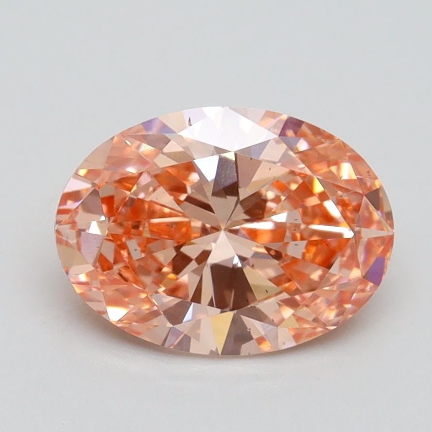 Loose Diamond - OVAL 1.63ct Fancy Intense Pink VS2: Loose Diamond - OVAL 1.63ct Fancy Intense Pink VS2 Source: This is a real non-mined Diamond that has been grown in a lab Shape: OVAL Carats: 1.63 Color: Fancy Intense Pink Certification: IGI Video: