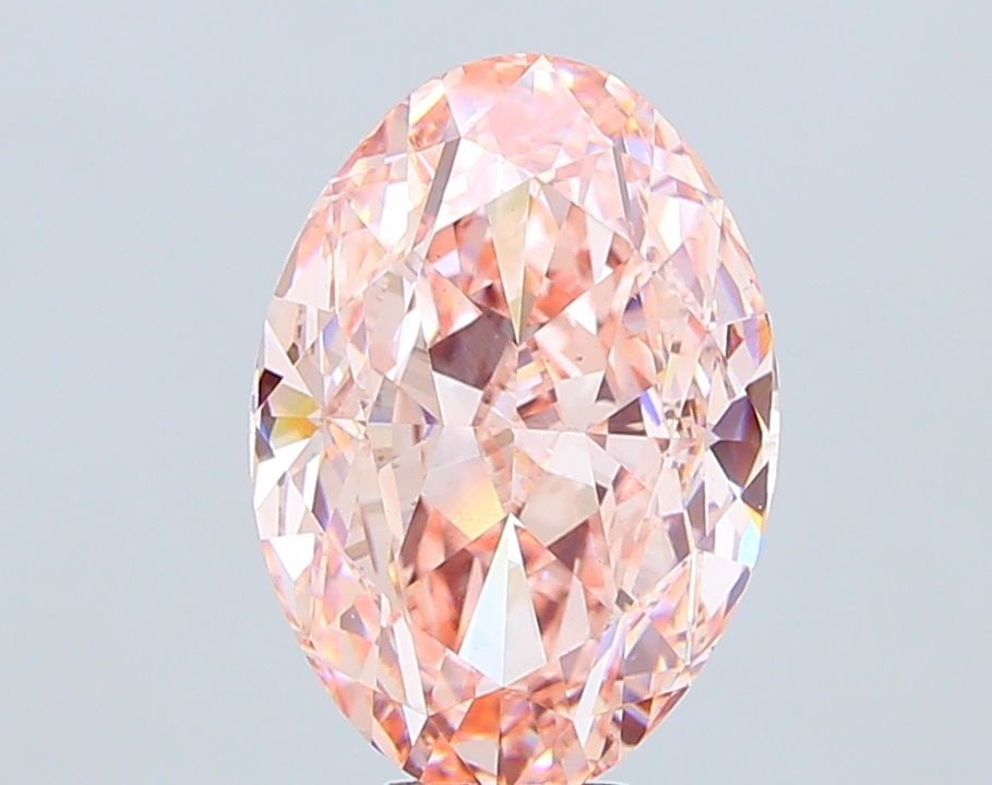 Loose Diamond - OVAL 10.08ct Fancy Intense Pink VS1: Loose Diamond - OVAL 10.08ct Fancy Intense Pink VS1 Source: This is a real non-mined Diamond that has been grown in a lab Shape: OVAL Carats: 10.08 Color: Fancy Intense Pink Certification: IGI Video: