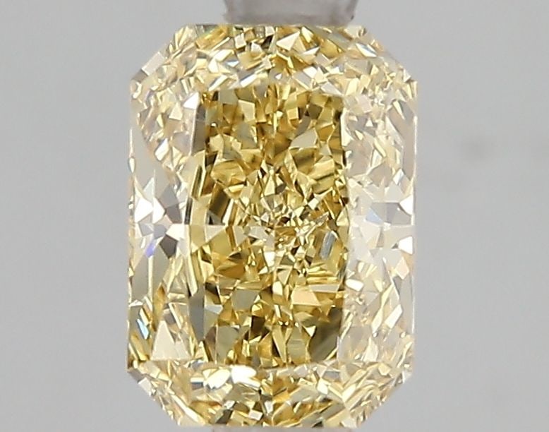 Loose Diamond - RADIANT 1.53ct Fancy Vivid Yellow VS2: Loose Diamond - RADIANT 1.53ct Fancy Vivid Yellow VS2 Source: This is a real non-mined Diamond that has been grown in a lab Shape: RADIANT Carats: 1.53 Color: Fancy Vivid Yellow Certification: IGI