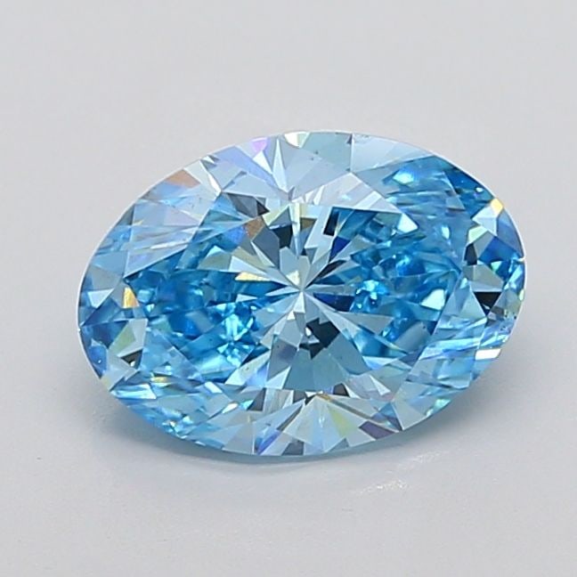 Loose Diamond - OVAL 3.0ct Fancy Vivid Blue VS2: Loose Diamond - OVAL 3.0ct Fancy Vivid Blue VS2 Source: This is a real non-mined Diamond that has been grown in a lab Shape: OVAL Carats: 3.0 Color: Fancy Vivid Blue Certification: IGI Video: Video