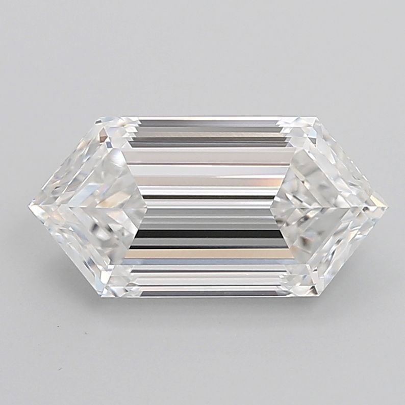 Loose Diamond - HEXAGONAL 3.55ct E VVS2: Loose Diamond - HEXAGONAL 3.55ct E VVS2 Source: This is a real non-mined Diamond that has been grown in a lab Shape: HEXAGONAL Carats: 3.55 Color: E Clarity: VVS2 Certification: IGI Video: