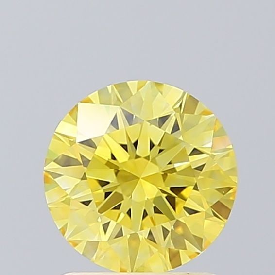 Ideal Loose Diamond - ROUND 1.22ct Fancy Vivid Yellow VS1: Ideal Loose Diamond - ROUND 1.22ct Fancy Vivid Yellow VS1 Source: This is a real non-mined Diamond that has been grown in a lab Shape: ROUND Carats: 1.22 Color: Fancy Vivid Yellow Certification: IGI