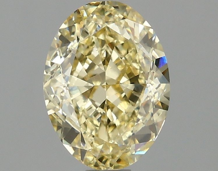Loose Diamond - OVAL 1.59ct Fancy Intense Yellow VS1: Loose Diamond - OVAL 1.59ct Fancy Intense Yellow VS1 Source: This is a real non-mined Diamond that has been grown in a lab Shape: OVAL Carats: 1.59 Color: Fancy Intense Yellow Certification: IGI Video
