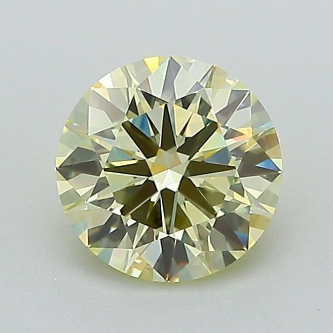 Ideal Loose Diamond - ROUND 1.01ct Fancy Light Yellow VVS2 (1 of 1)