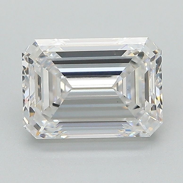 Loose Diamond - EMERALD 2.07ct E VS2: Loose Diamond - EMERALD 2.07ct E VS2 Source: This is a real non-mined Diamond that has been grown in a lab Shape: EMERALD Carats: 2.07 Color: E Clarity: VS2 Certification: GIA Video:
