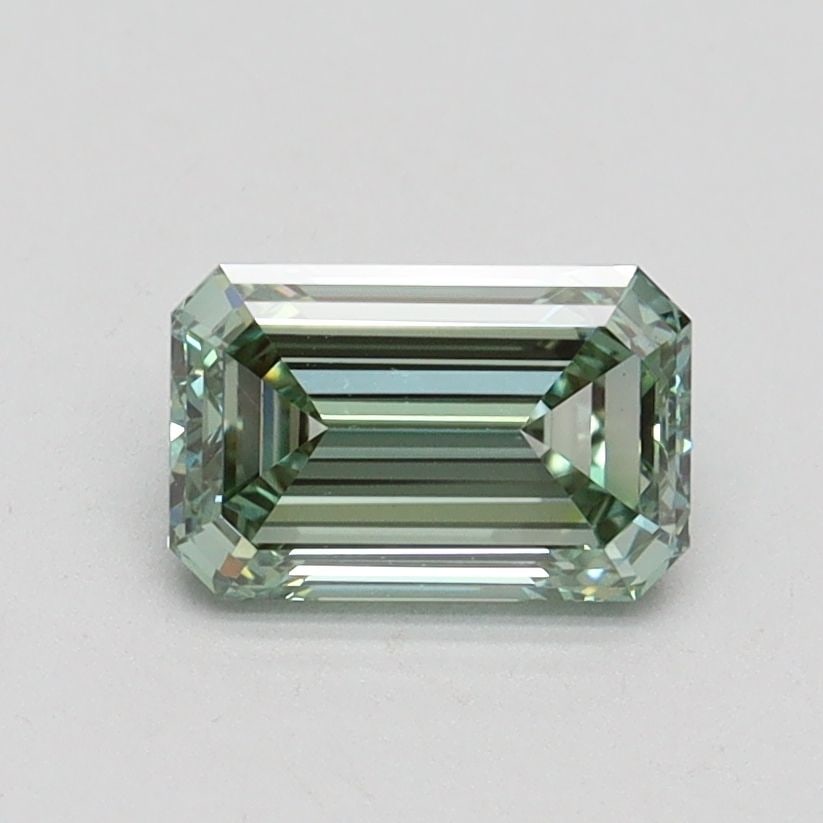 Loose Diamond - EMERALD 1.01ct Fancy Intense Green VS1: Loose Diamond - EMERALD 1.01ct Fancy Intense Green VS1 Source: This is a real non-mined Diamond that has been grown in a lab Shape: EMERALD Carats: 1.01 Color: Fancy Intense Green Certification: IGI
