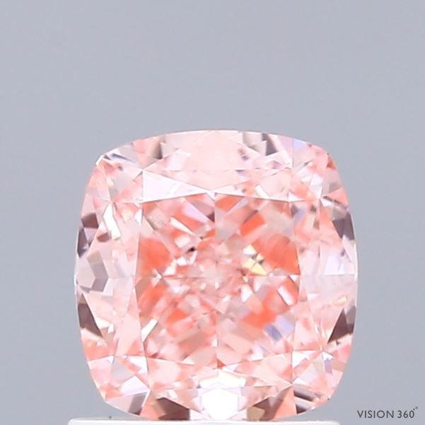 Loose Diamond - CUSHION MODIFIED 1.52ct Fancy Intense Pink VS1: Loose Diamond - CUSHION MODIFIED 1.52ct Fancy Intense Pink VS1 Source: This is a real non-mined Diamond that has been grown in a lab Shape: CUSHION MODIFIED Carats: 1.52 Color: Fancy Intense Pink