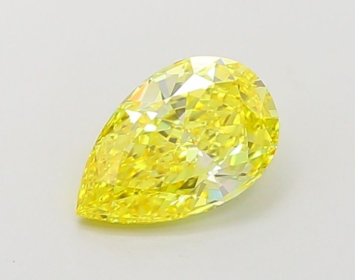 Loose Diamond - PEAR 1.16ct Fancy Vivid Yellow VVS2: Loose Diamond - PEAR 1.16ct Fancy Vivid Yellow VVS2 Source: This is a real non-mined Diamond that has been grown in a lab Shape: PEAR Carats: 1.16 Color: Fancy Vivid Yellow Certification: IGI Video:
