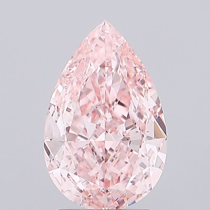 Loose Diamond - PEAR 2.31ct Fancy Intense Pink VS1: Loose Diamond - PEAR 2.31ct Fancy Intense Pink VS1 Source: This is a real non-mined Diamond that has been grown in a lab Shape: PEAR Carats: 2.31 Color: Fancy Intense Pink Certification: IGI Video: