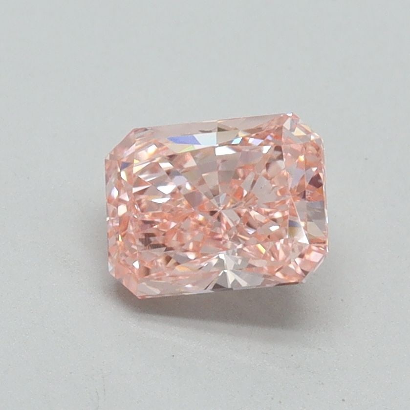 Loose Diamond - RADIANT 1.0ct Fancy Vivid Pink VS1: Loose Diamond - RADIANT 1.0ct Fancy Vivid Pink VS1 Source: This is a real non-mined Diamond that has been grown in a lab Shape: RADIANT Carats: 1.0 Color: Fancy Vivid Pink Certification: IGI Video: