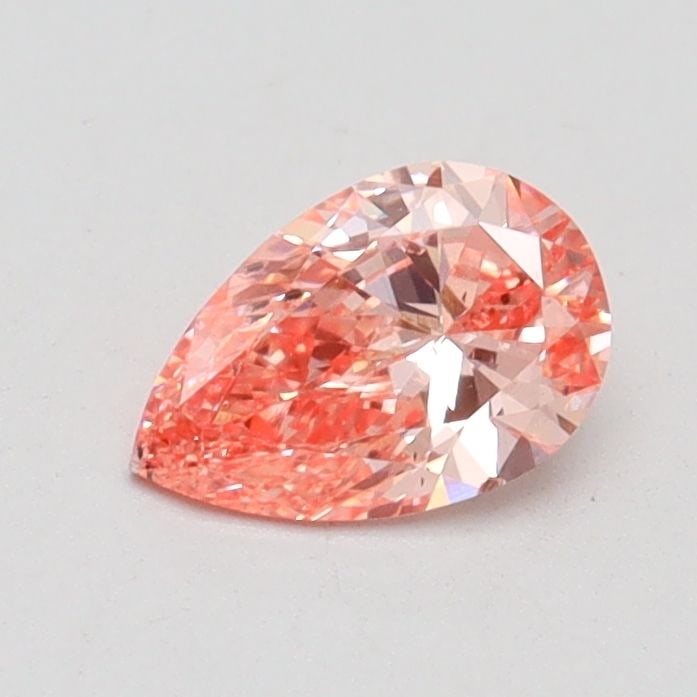 Loose Diamond - PEAR 0.5ct Fancy Intense Pink SI1: Loose Diamond - PEAR 0.5ct Fancy Intense Pink SI1 Source: This is a real non-mined Diamond that has been grown in a lab Shape: PEAR Carats: 0.5 Color: Fancy Intense Pink Certification: IGI Video: