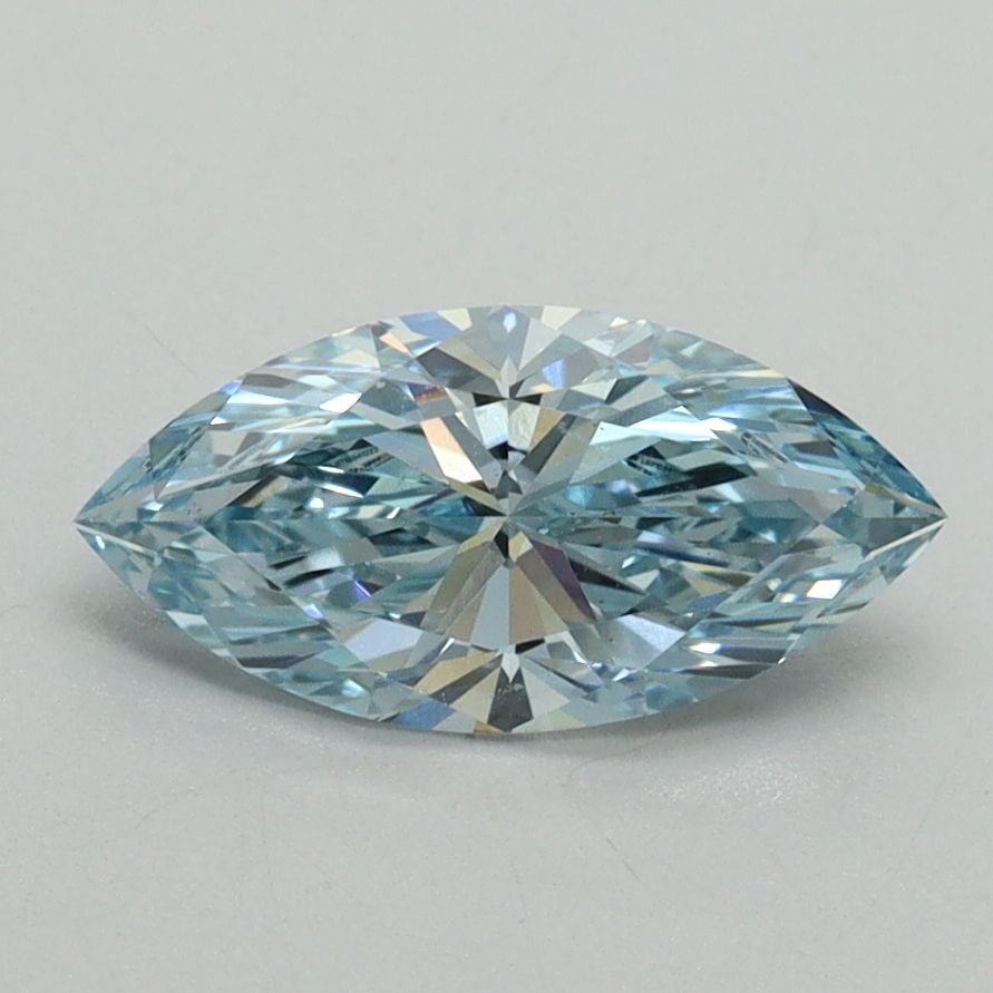Loose Diamond - MARQUISE 1.0ct Fancy Intense Blue VS1: Loose Diamond - MARQUISE 1.0ct Fancy Intense Blue VS1 Source: This is a real non-mined Diamond that has been grown in a lab Shape: MARQUISE Carats: 1.0 Color: Fancy Intense Blue Certification: IGI