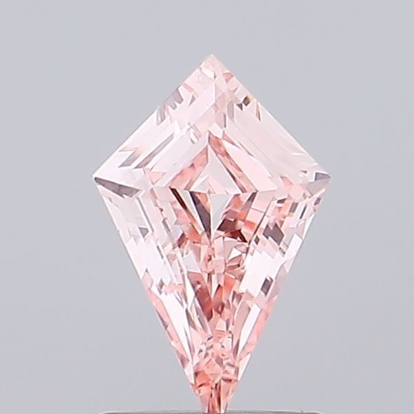 Loose Diamond - KITE 0.66ct Fancy Vivid Pink VS1: Loose Diamond - KITE 0.66ct Fancy Vivid Pink VS1 Source: This is a real non-mined Diamond that has been grown in a lab Shape: KITE Carats: 0.66 Color: Fancy Vivid Pink Certification: IGI Video: