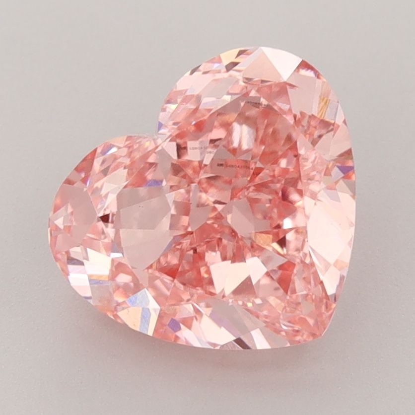 Loose Diamond - HEART 3.12ct Fancy Vivid Pink VS1: Loose Diamond - HEART 3.12ct Fancy Vivid Pink VS1 Source: This is a real non-mined Diamond that has been grown in a lab Shape: HEART Carats: 3.12 Color: Fancy Vivid Pink Certification: IGI Video: