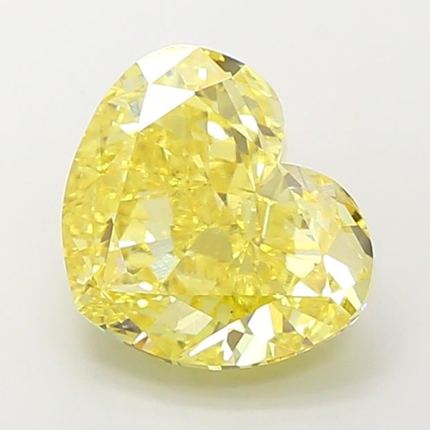 Loose Diamond - HEART 7.0ct Fancy Vivid Yellow VS1: Loose Diamond - HEART 7.0ct Fancy Vivid Yellow VS1 Source: This is a real non-mined Diamond that has been grown in a lab Shape: HEART Carats: 7.0 Color: Fancy Vivid Yellow Certification: IGI Video: