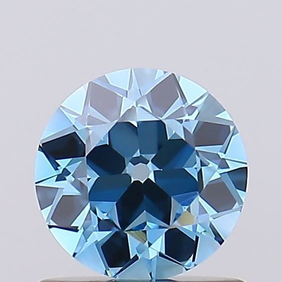 Loose Diamond - EUROPEAN CUT 0.78ct Fancy Vivid Blue VS1: Loose Diamond - EUROPEAN CUT 0.78ct Fancy Vivid Blue VS1 Source: This is a real non-mined Diamond that has been grown in a lab Shape: EUROPEAN CUT Carats: 0.78 Color: Fancy Vivid Blue Certification: