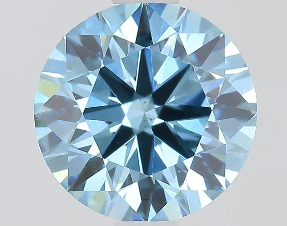 Ideal Loose Diamond - ROUND 1.29ct Fancy Vivid Blue VS2: Ideal Loose Diamond - ROUND 1.29ct Fancy Vivid Blue VS2 Source: This is a real non-mined Diamond that has been grown in a lab Shape: ROUND Carats: 1.29 Color: Fancy Vivid Blue Certification: IGI