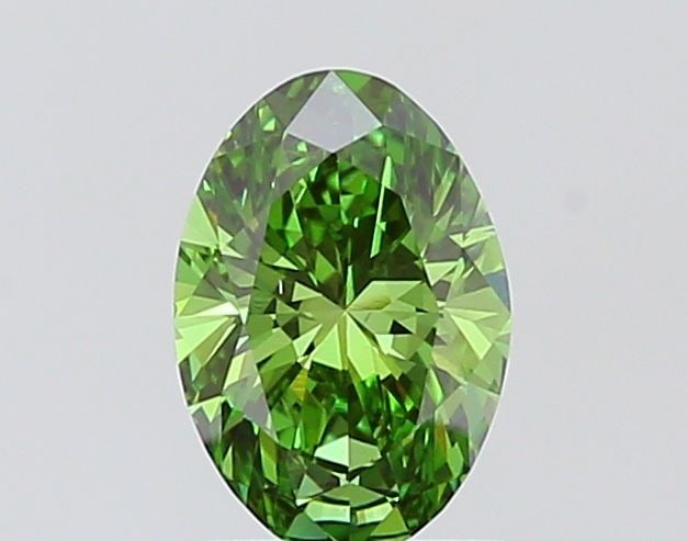 Loose Diamond - OVAL 1.01ct Fancy Vivid Green VS1: Loose Diamond - OVAL 1.01ct Fancy Vivid Green VS1 Source: This is a real non-mined Diamond that has been grown in a lab Shape: OVAL Carats: 1.01 Color: Fancy Vivid Green Certification: IGI PLEASE