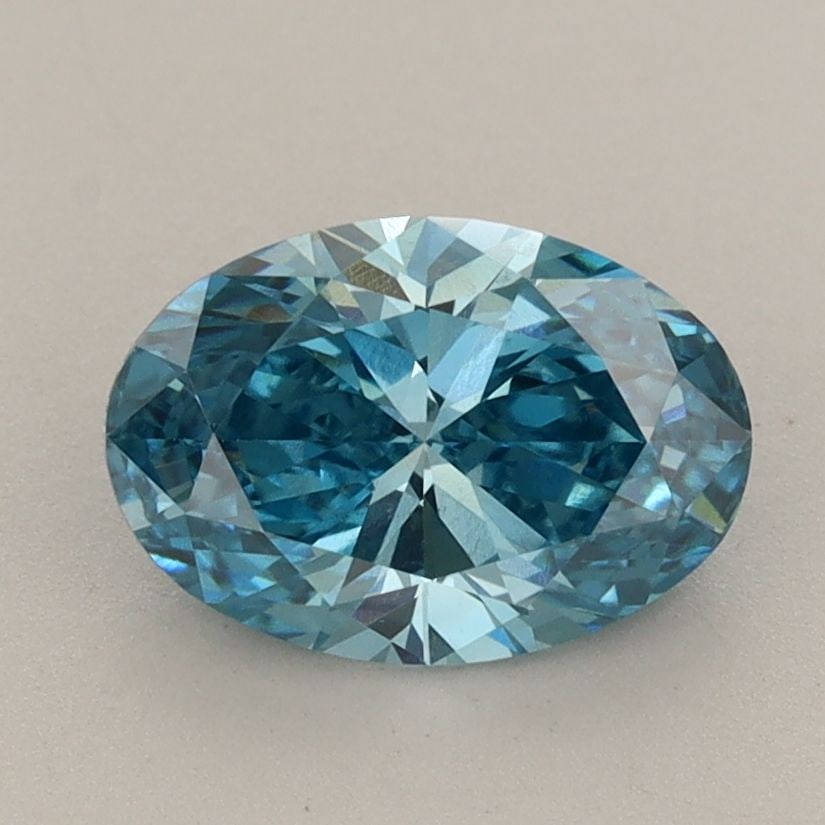 Loose Diamond - OVAL 1.5ct Fancy Vivid Blue VS1: Loose Diamond - OVAL 1.5ct Fancy Vivid Blue VS1 Source: This is a real non-mined Diamond that has been grown in a lab Shape: OVAL Carats: 1.5 Color: Fancy Vivid Blue Certification: IGI Video: