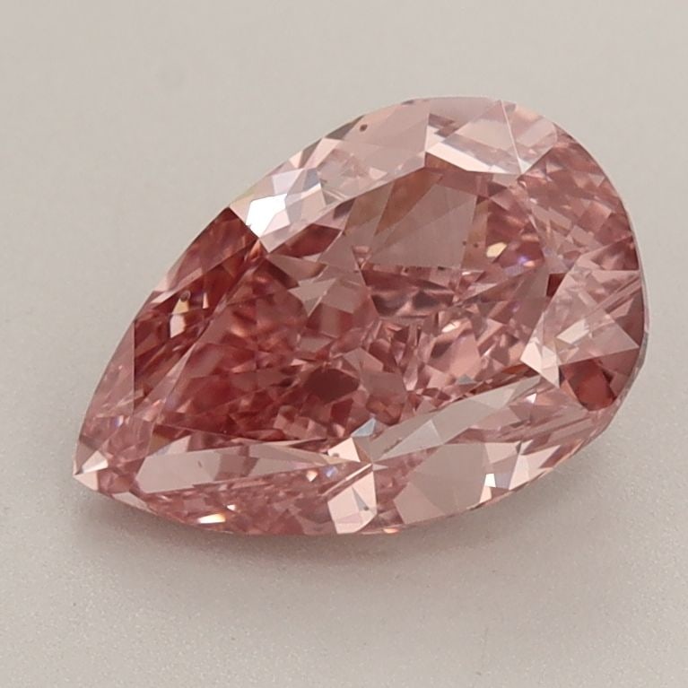 Loose Diamond - PEAR 2.0ct Fancy Intense Brownish Pink VS1 (1 of 1)