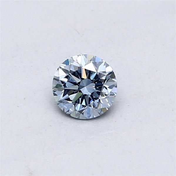 Loose Diamond - ROUND 0.3ct Fancy Vivid Blue VS1 (1 of 1)